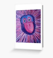 monkey Greeting Card