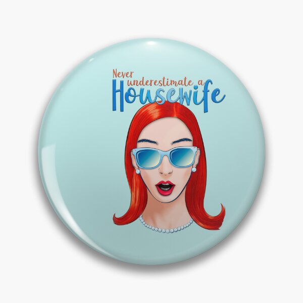 Item preview, Never underestimate a HOUSEWIFE  designed and sold by Elliotaibson.