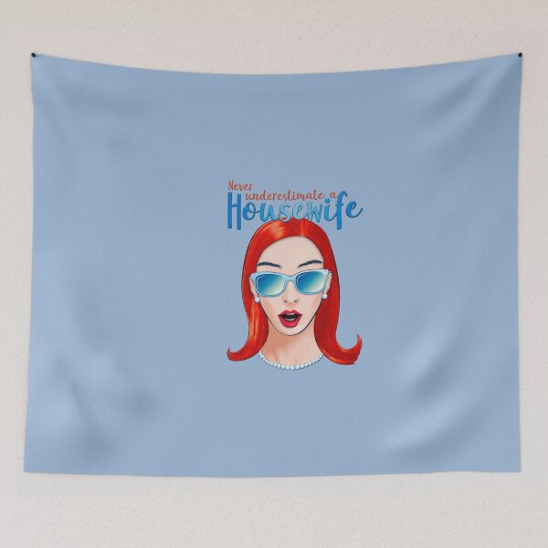 Item preview, Never underestimate a HOUSEWIFE  designed and sold by Elliotaibson.