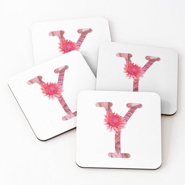Item preview, Monogram - Letter Y - Dahlia Flower designed and sold by hojhojart.