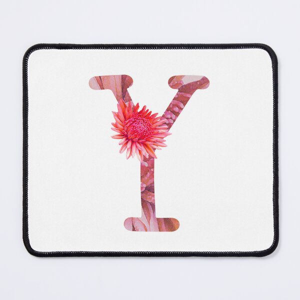 Item preview, Monogram - Letter Y - Dahlia Flower designed and sold by hojhojart.