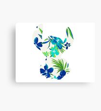 Tropical Stitch Canvas Print
