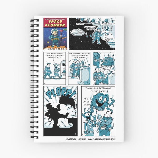 Item preview, Plomero espacial designed and sold by hillsidecomics.