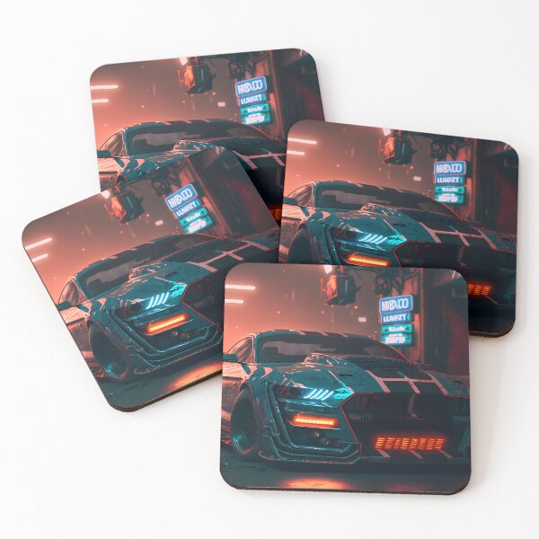 Item preview, Mustang Cyberpunk futuristic designed and sold by SuperSoulArts.