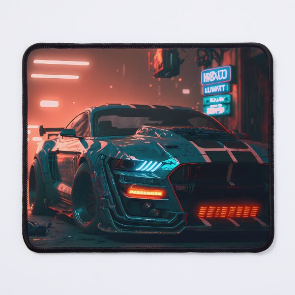 Item preview, Mustang Cyberpunk futuristic designed and sold by SuperSoulArts.