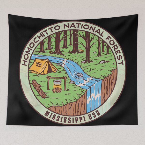 Item preview, Homochitto National Forest River Camp designed and sold by JordanHolmes.
