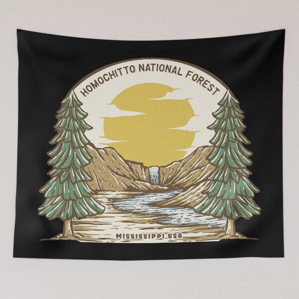 Item preview, Homochitto National Forest Waterfall designed and sold by JordanHolmes.