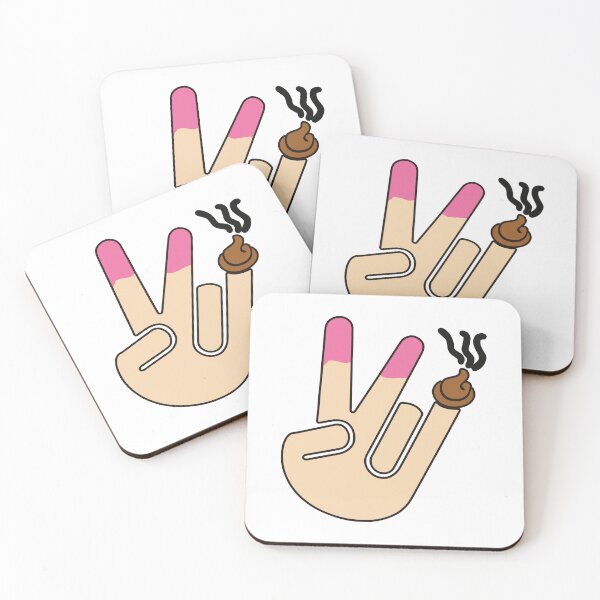 Item preview, Fingers Sticker, Shocker designed and sold by Stixdesigns.
