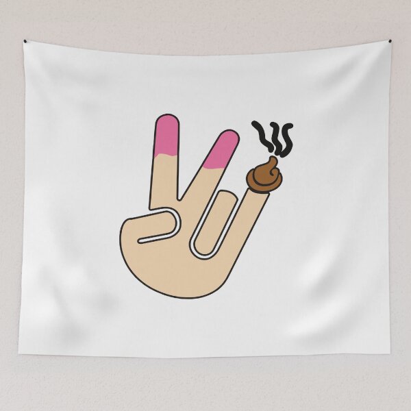 Item preview, Fingers Sticker, Shocker designed and sold by Stixdesigns.