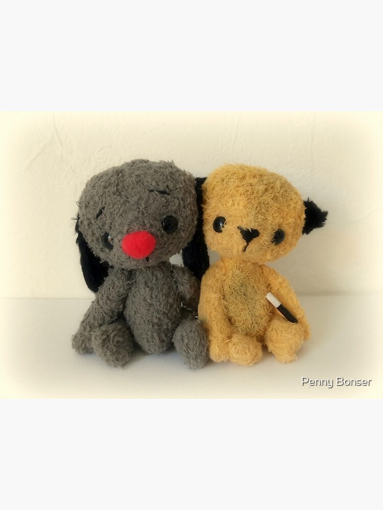 Sooty and Sweep Handmade bears from Teddy Bear Orphans