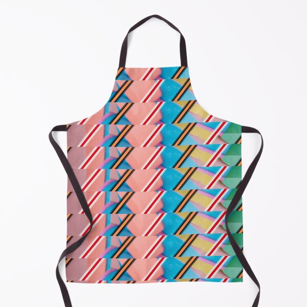 Item preview, A horizontal tape with colourful background and diagonal line. Use for fabric and textile purpose for new fashion design designed and sold by Giree07.