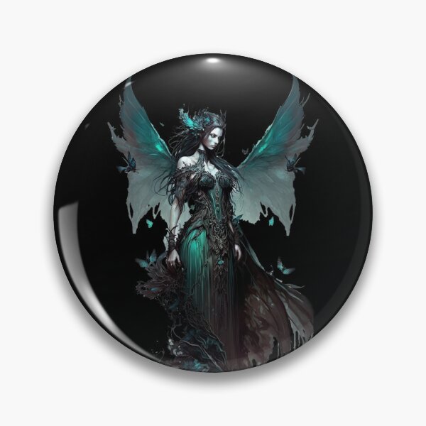 Item preview, Gothic Style Fantasy Emerald Green Fairy (Fae) with Green Wings! designed and sold by Dragonstrom.