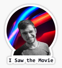 I Saw the Movie Sticker