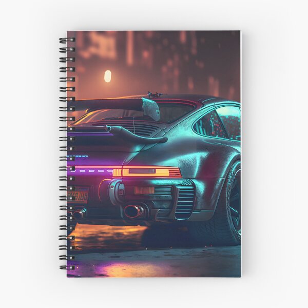 Item preview, Porsche 911 turbo cyberpunk style futuristic designed and sold by SuperSoulArts.