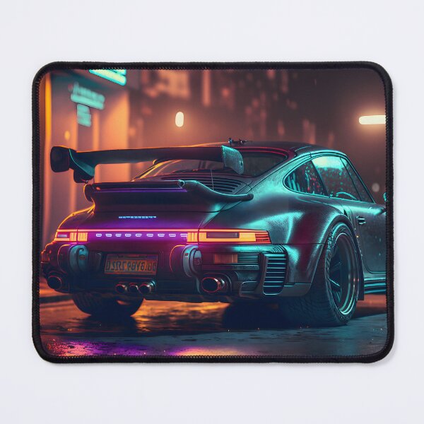Item preview, Porsche 911 turbo cyberpunk style futuristic designed and sold by SuperSoulArts.