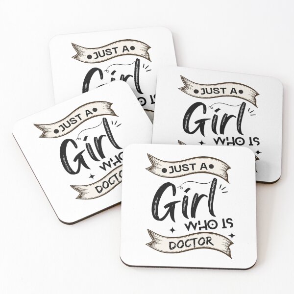 Item preview, Just A Girl Who Is Doctor designed and sold by theartcreatore.