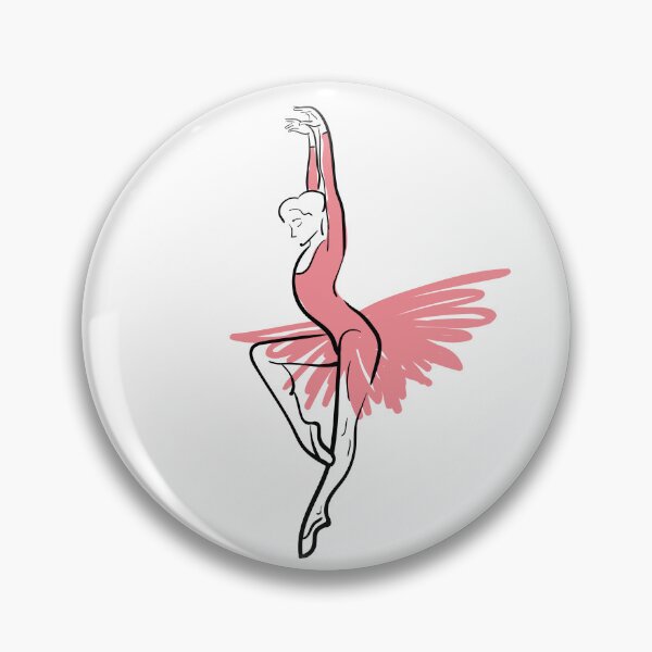 Item preview, sketch of a ballerina designed and sold by Olga Berlet.