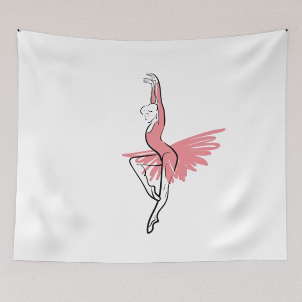 Item preview, sketch of a ballerina designed and sold by Olga Berlet.