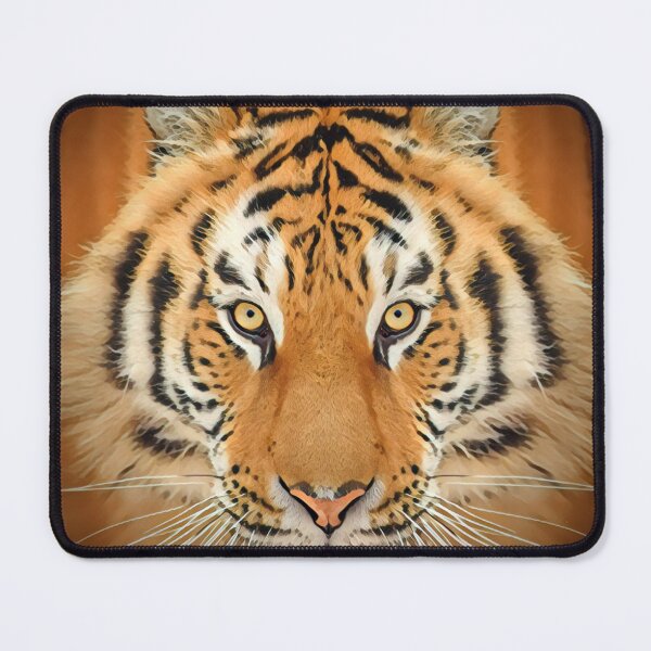 Item preview, Stunning Tiger Face Art Print - For a tiger lover, for a nature lover, for a conservationist. designed and sold by Wentoo.