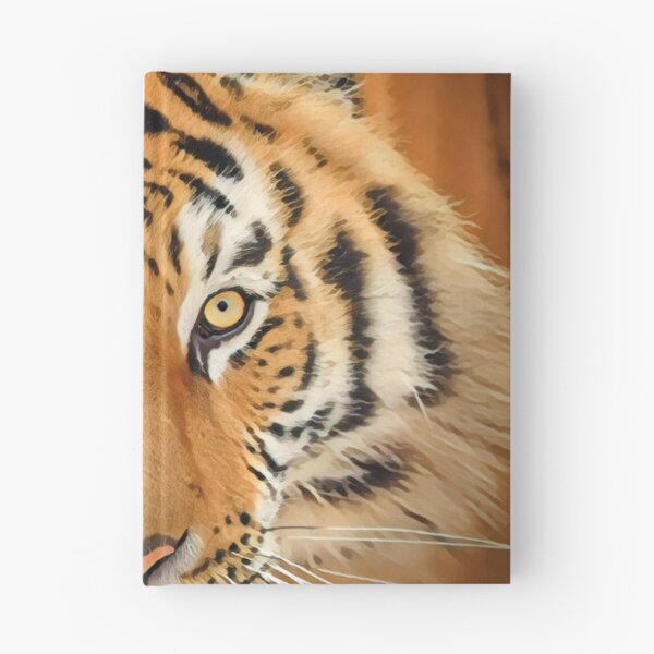 Item preview, Stunning Tiger Face Art Print - For a tiger lover, for a nature lover, for a conservationist. designed and sold by Wentoo.