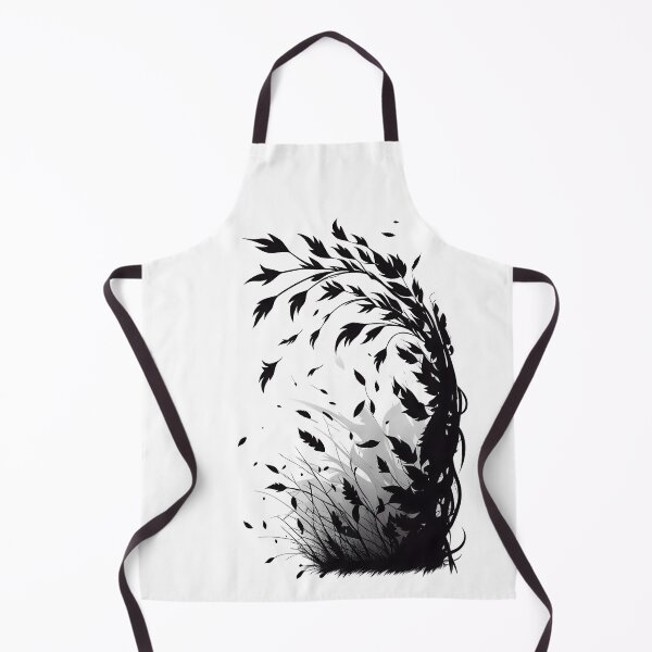 Artikelvorschau, Blowing Leaves Silhouette entworfen und verkauft von ShadowAndSlate.