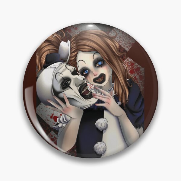 Item preview, Terrifier 2- The Little Pale Girl and Art the clown designed and sold by Brush-Master.