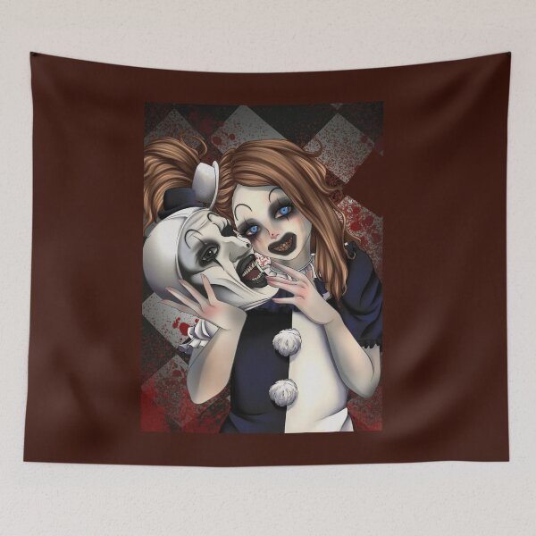 Item preview, Terrifier 2- The Little Pale Girl and Art the clown designed and sold by Brush-Master.