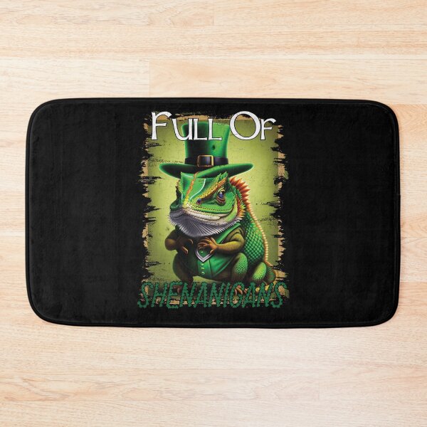 Item preview, Full of Shenanigans Funny Bearded Dragon St Patrick's Day designed and sold by Trendy Valley .