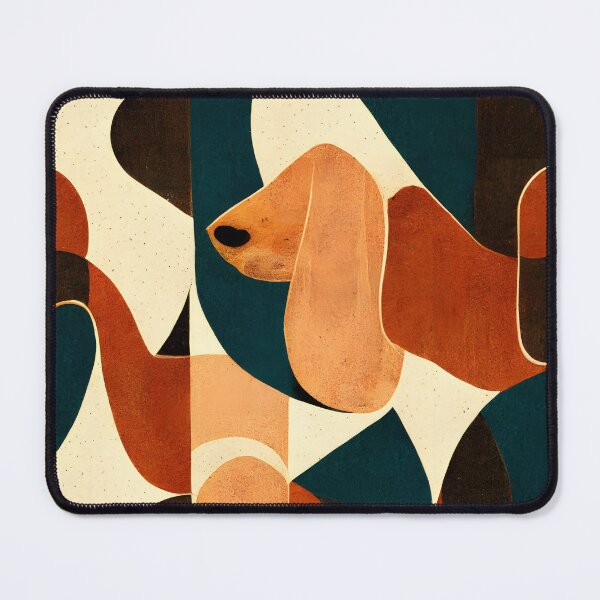 Item preview, Dachshund Repeating Pattern designed and sold by chamlogic.