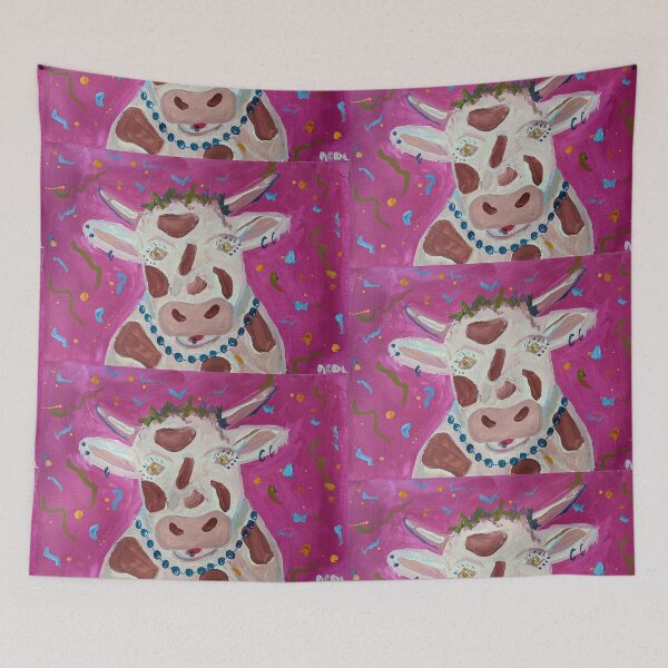 Item preview, Pink Punk Funny Cow designed and sold by acdlart.
