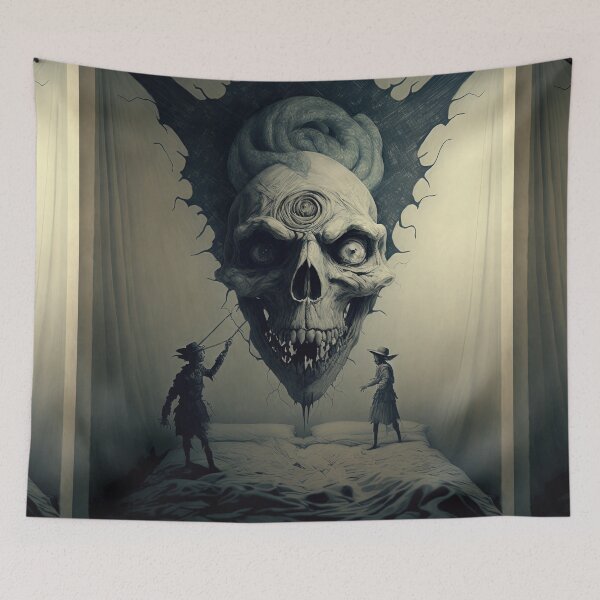 Item preview, Shadow Monster in the Bed designed and sold by Gralok.