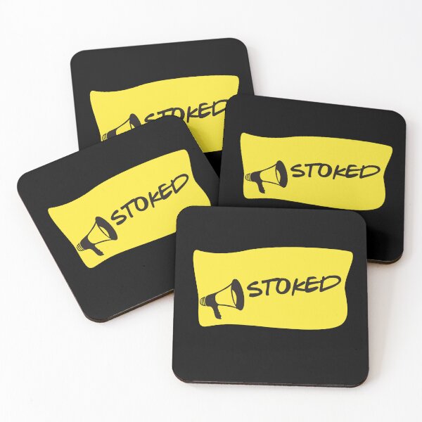 Item preview, Aussie British slang STOKED meaning happy designed and sold by Amit D.
