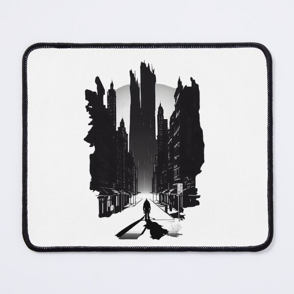 Item preview, Broken City Silhouette designed and sold by ShadowAndSlate.