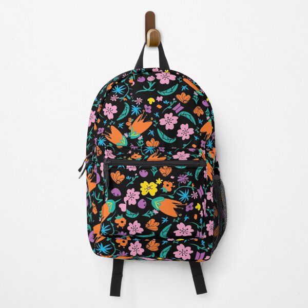 Item preview, BTS PATTERN FLOWER ILLUSTRATION BLACK designed and sold by Anisa Rika.
