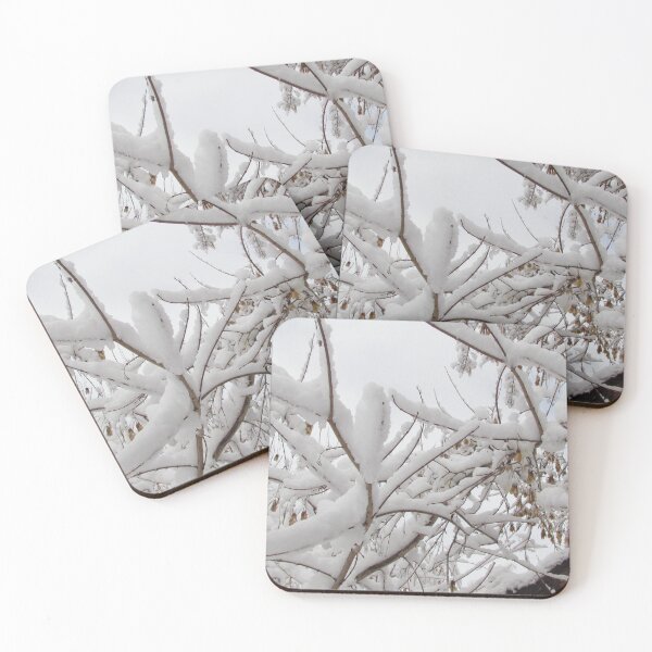 Item preview, Branches Blanketed With Heavy Snow designed and sold by evaszabo.