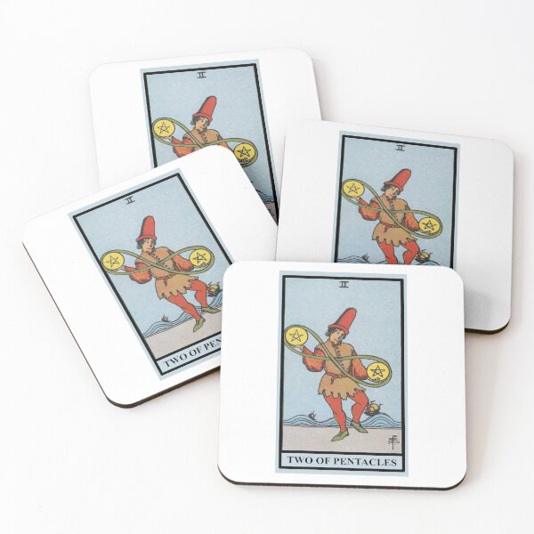 Item preview, TWO OF PENTACLES Tarot  designed and sold by modymada.