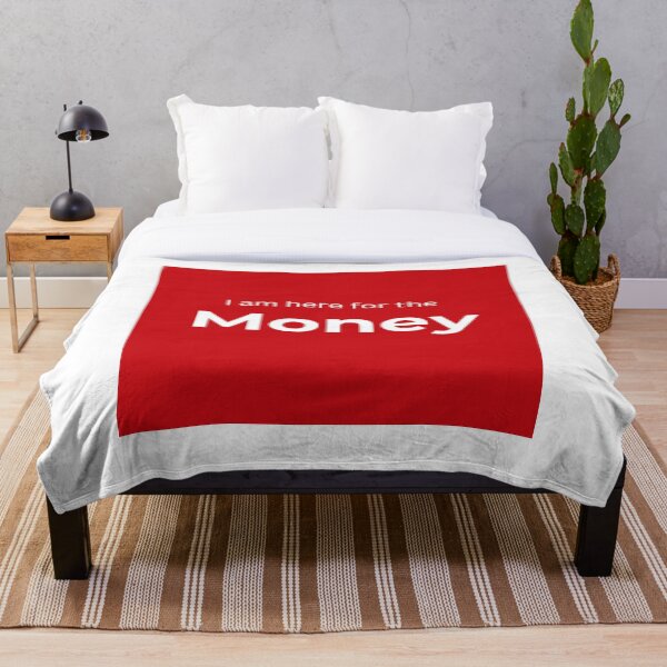 Item preview, I am here for the money (red) designed and sold by ArtifyAvangard.