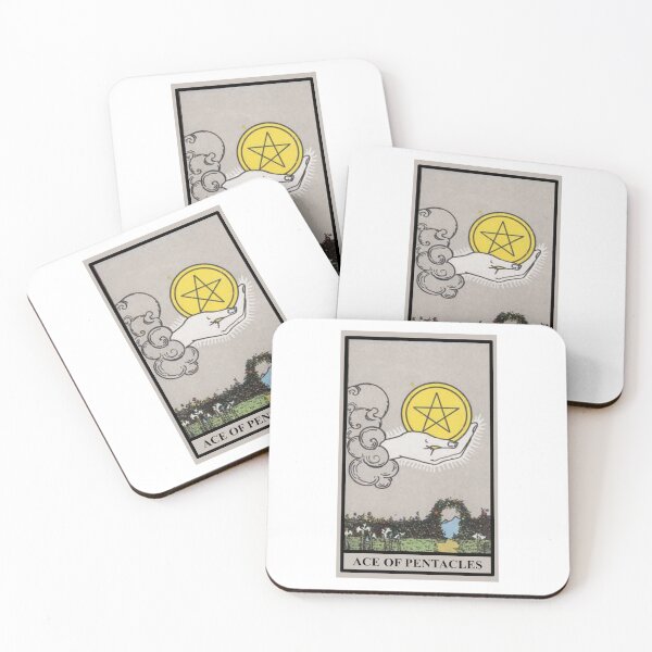 Item preview, ACE OF PENTACLES Tarot  designed and sold by modymada.