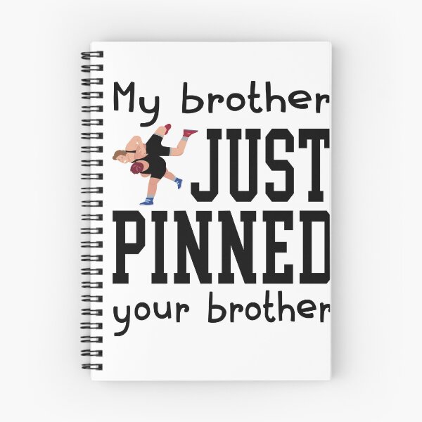 Item preview, My Brother Just Pinned Your Brother Wrestling and sibling , Wrestle Toddler Tee, Future Wrestler, Wrestle Sports designed and sold by LiteforART.