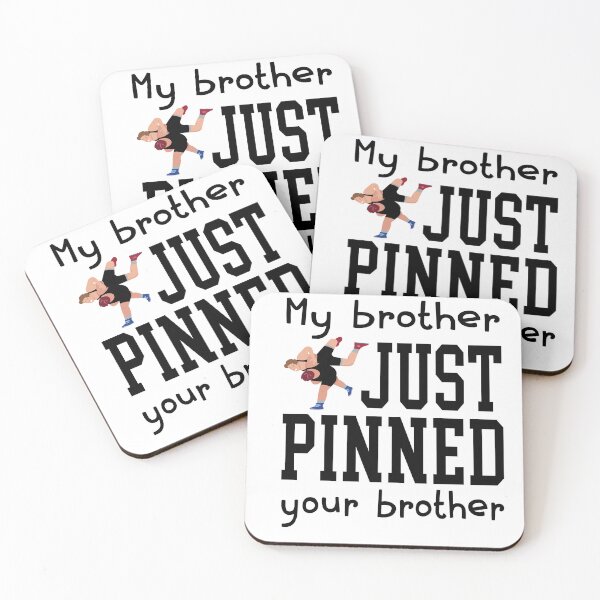 Item preview, My Brother Just Pinned Your Brother Wrestling and sibling , Wrestle Toddler Tee, Future Wrestler, Wrestle Sports designed and sold by LiteforART.