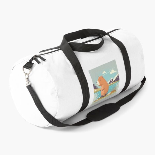 Item preview, Capybara relaxing in the mountains designed and sold by RyderDesign.