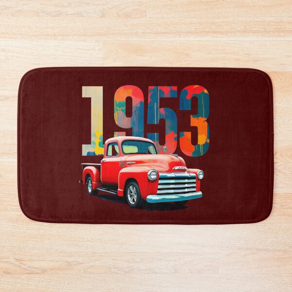 Item preview, A Classic on Wheels: Red 1953 Pickup Truck designed and sold by elcarnero.