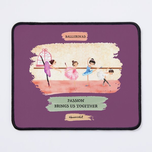 Item preview, Ballerinas Passion Brings Us Together designed and sold by hosannart.
