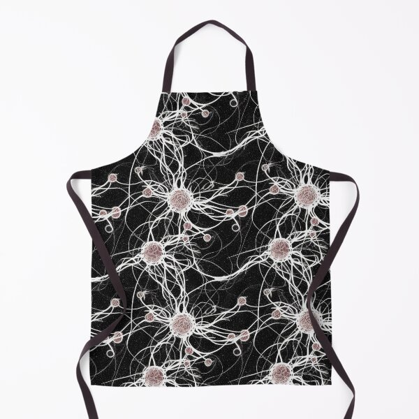 Item preview, Neurons brain cells black and white designed and sold by YeKnot.
