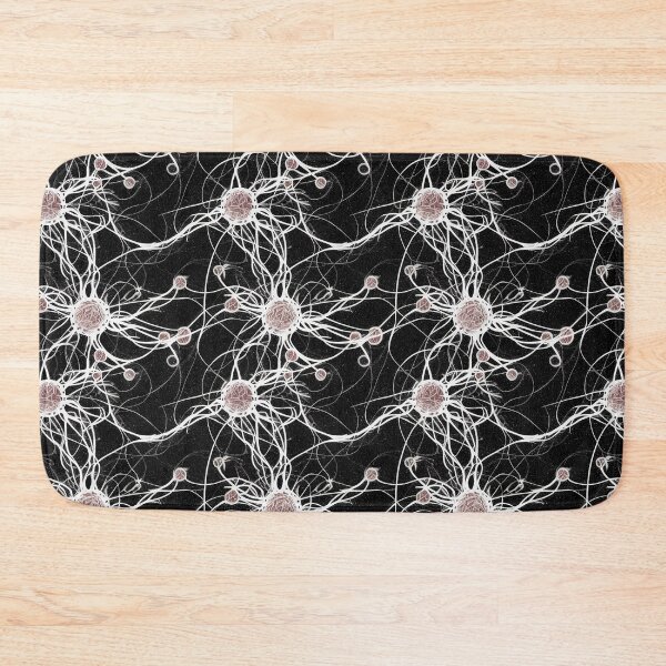 Item preview, Neurons brain cells black and white designed and sold by YeKnot.