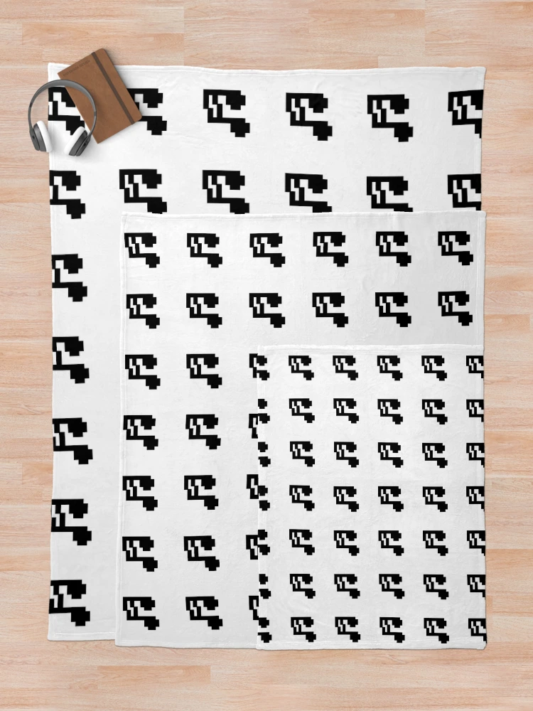 Thumbnail 5 of 6, Throw Blanket, Musical note designed and sold by SilAlte.