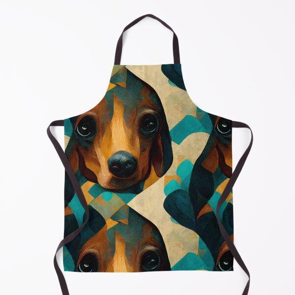 Item preview, Dachshund Repeating Pattern designed and sold by chamlogic.