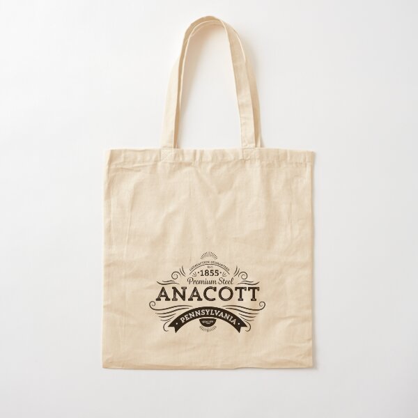 Anacott Steel Logo Cotton Tote Bag