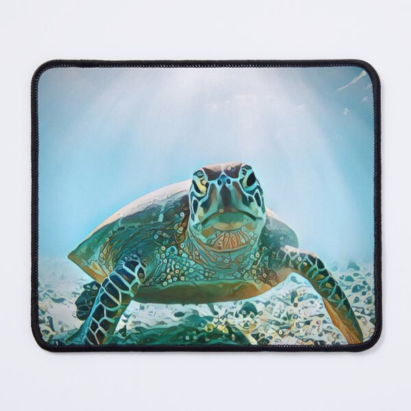 Item preview, Turtle Art Print - For a turtle lover, for a scuba diver, for a marine biologist. designed and sold by Wentoo.