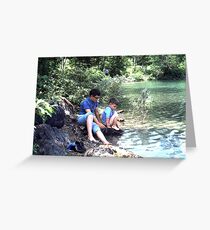 Blue Pond, Newfoundland Greeting Card